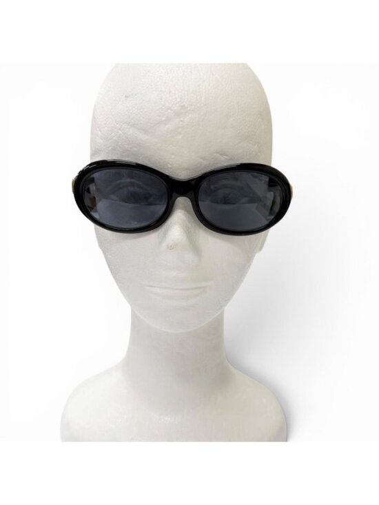 Cartier Vintage 135 Trinity Oval Frame Sunglasses Black Blue Lens Prescription main image 8